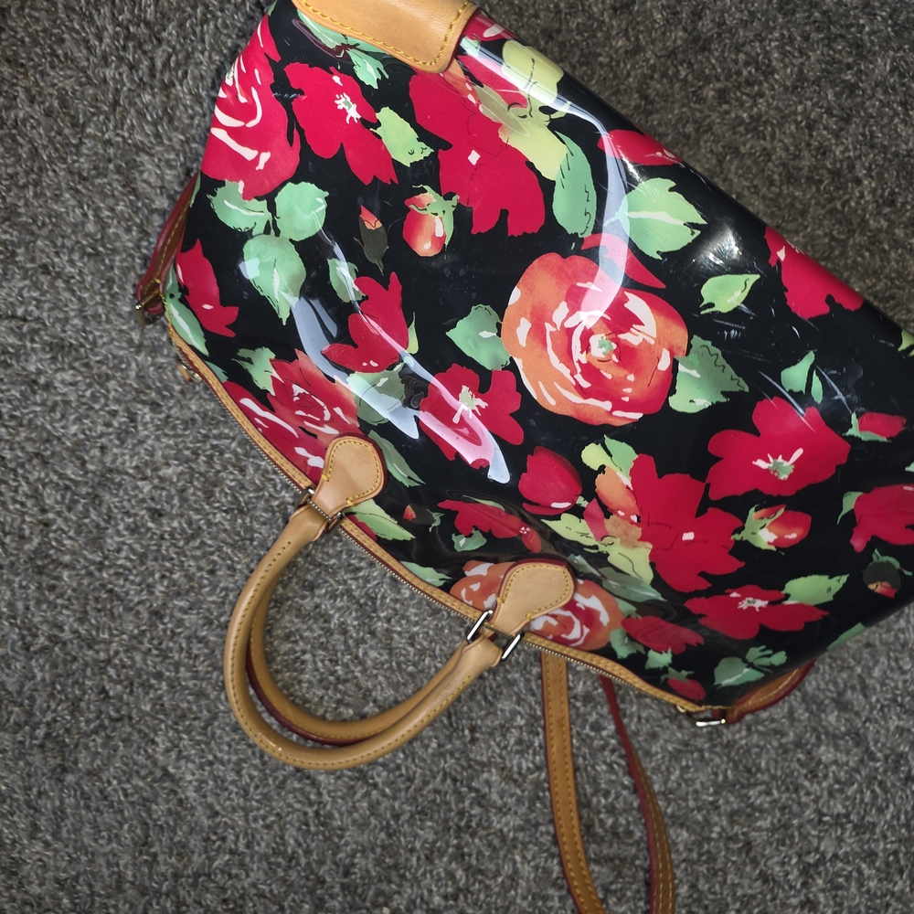 Dooney & Bourke Rose Garden Dome Satchel - Picture 7 of 10